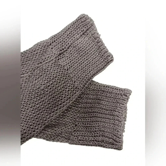 Vince Knit Hooded Open Gray L/S Cardi Size Large - Picture 5 of 7